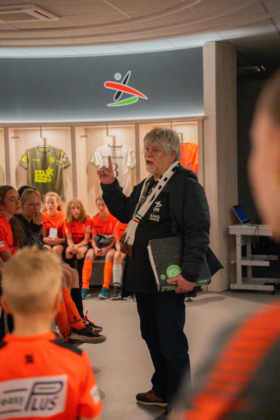 behind the scenes on a stadium tour